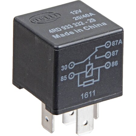 Aftermarket Hella Mini Relay HLA-933332291-JN